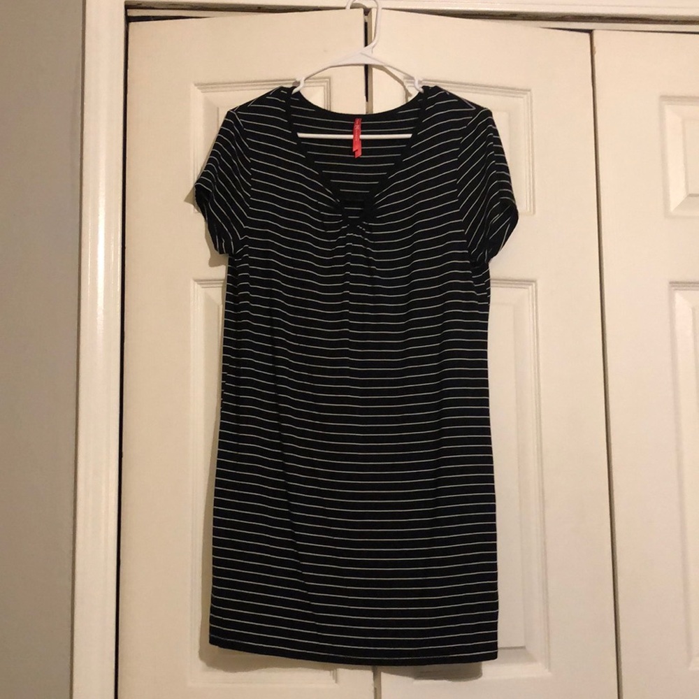 Striped Casual Dress/Tunic Top